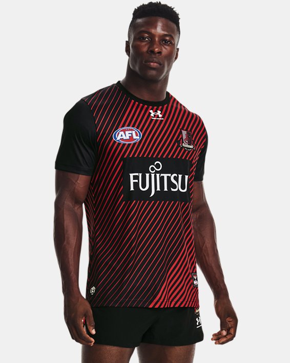 Men's EFC 2022 Replica Warm Up T-Shirt, Black, pdpMainDesktop image number 0